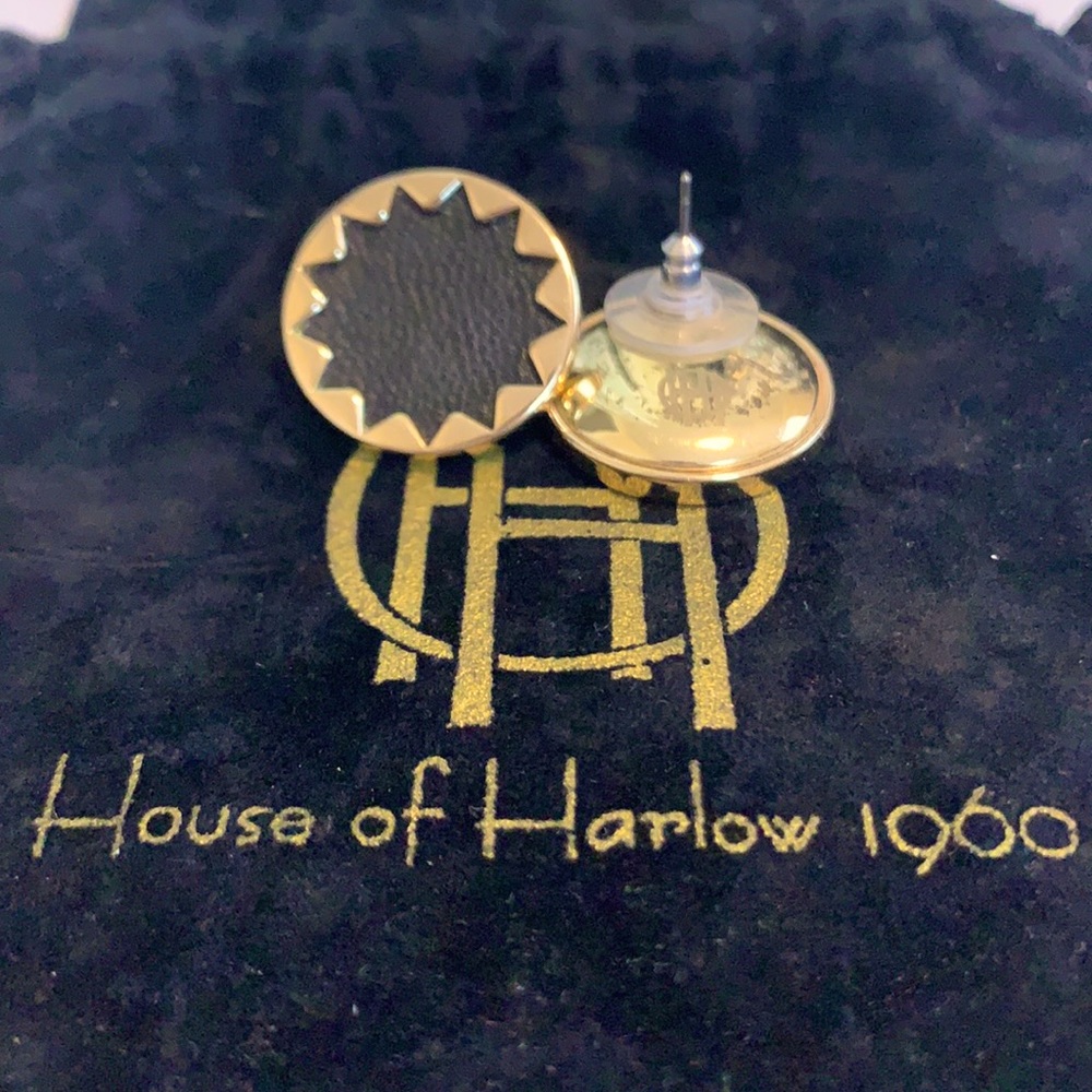 House of Harlow Leather Stud